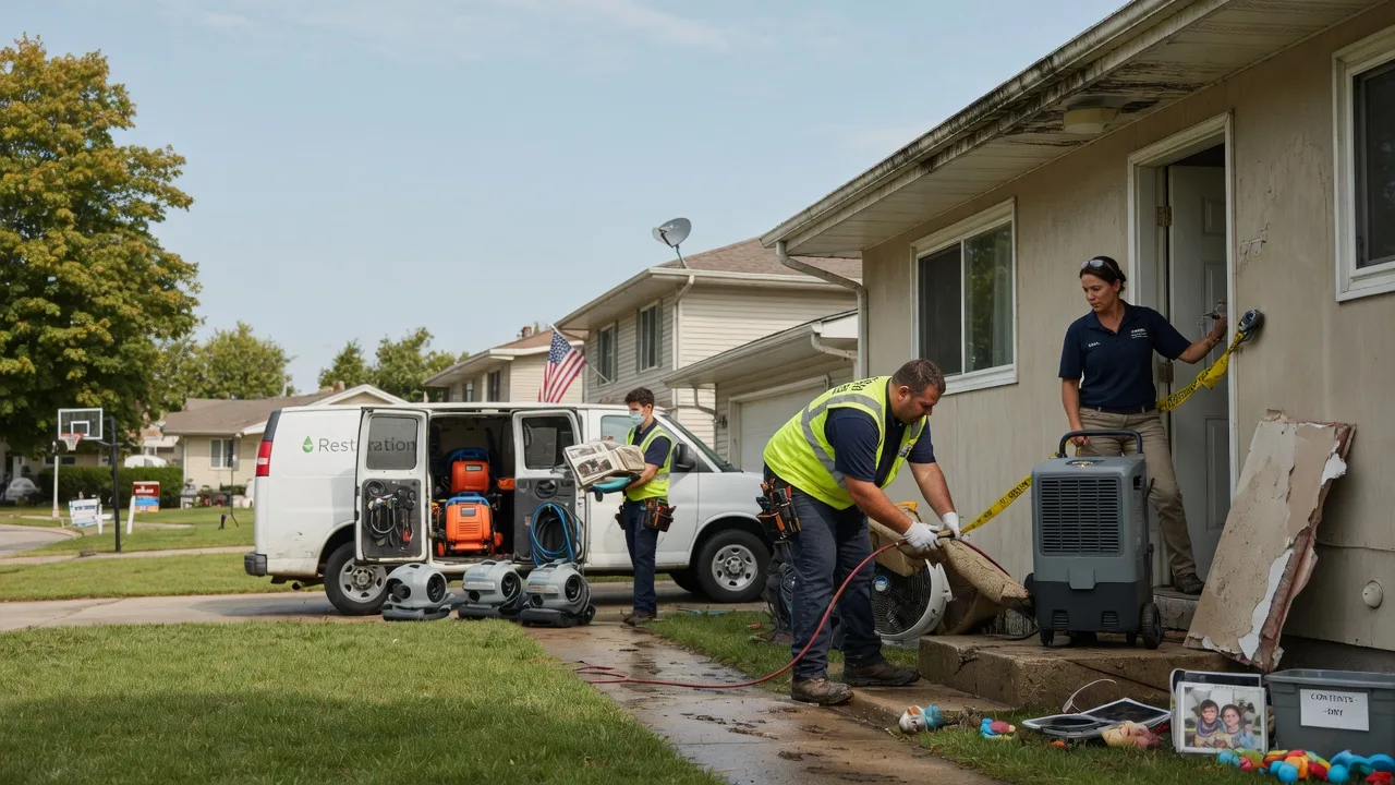 Water Damage Restoration in Millersport, OH near me